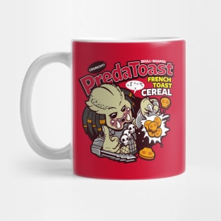 Funny Retro 80's Sci-fi Alien Villain Kawaii Breakfast Cereal Mug